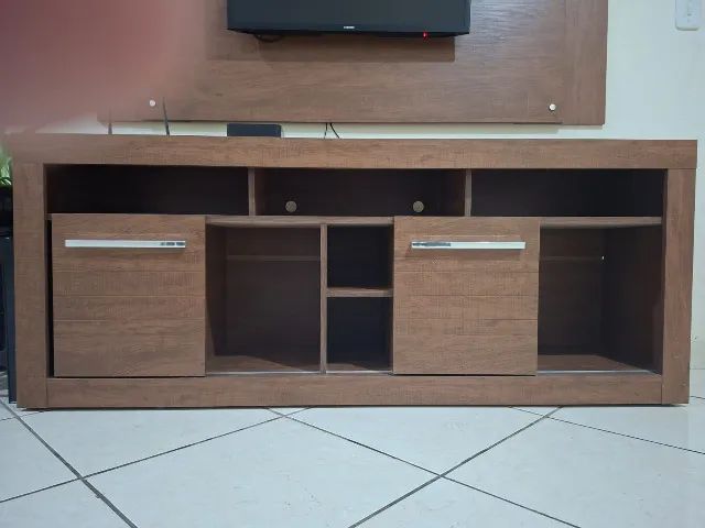 Rack com Painel de Madeira - Foto 5