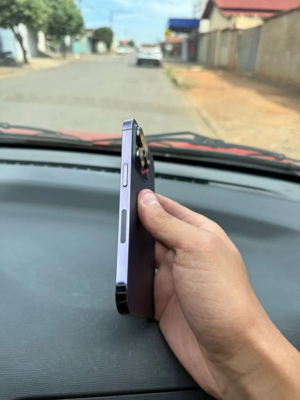 iPhone 14 Pro roxo - Foto 4