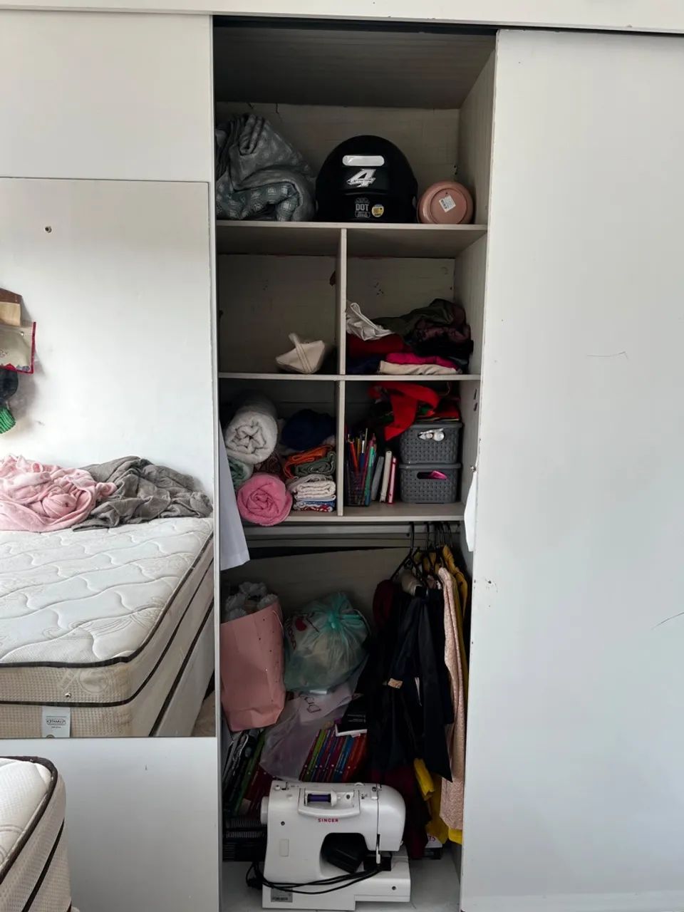 DOAÇÃO - guarda roupa  - Foto 3