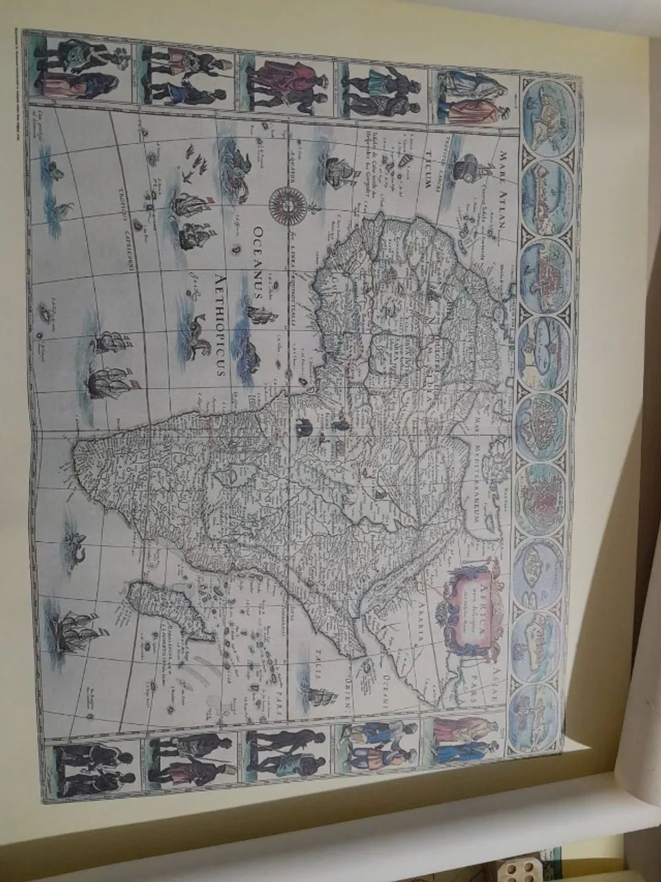 Mapas Antigos - decoração - Foto 3