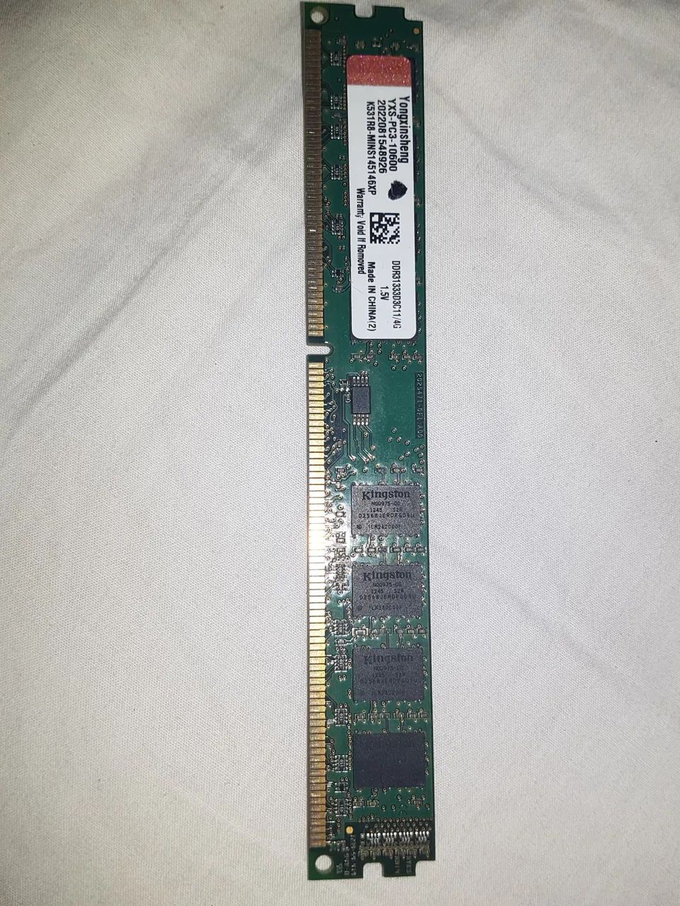 Memória 4gb DDR3
