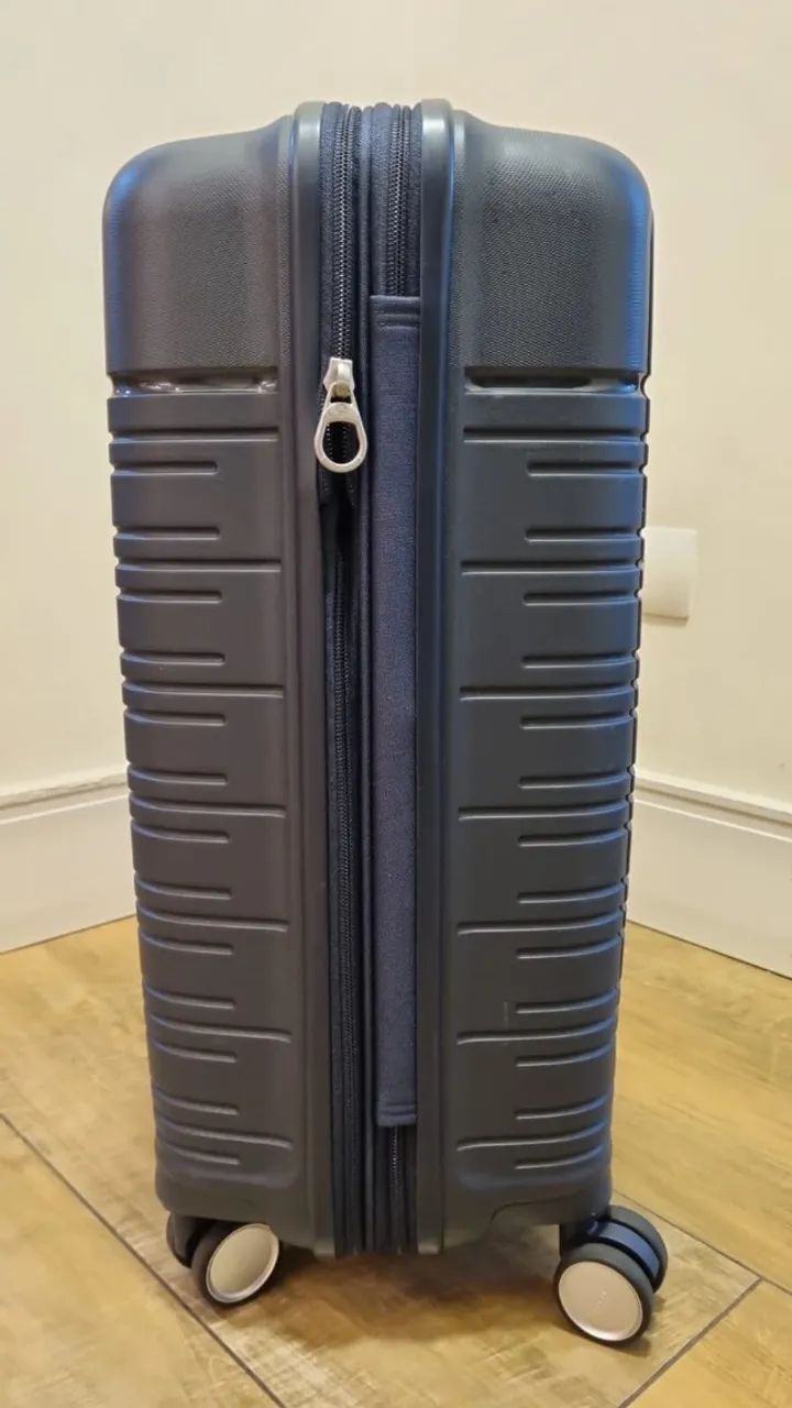 Mala Samsonite Outline Pro Azul Marinho - Com Porta Notebook (Impecável) - Foto 2