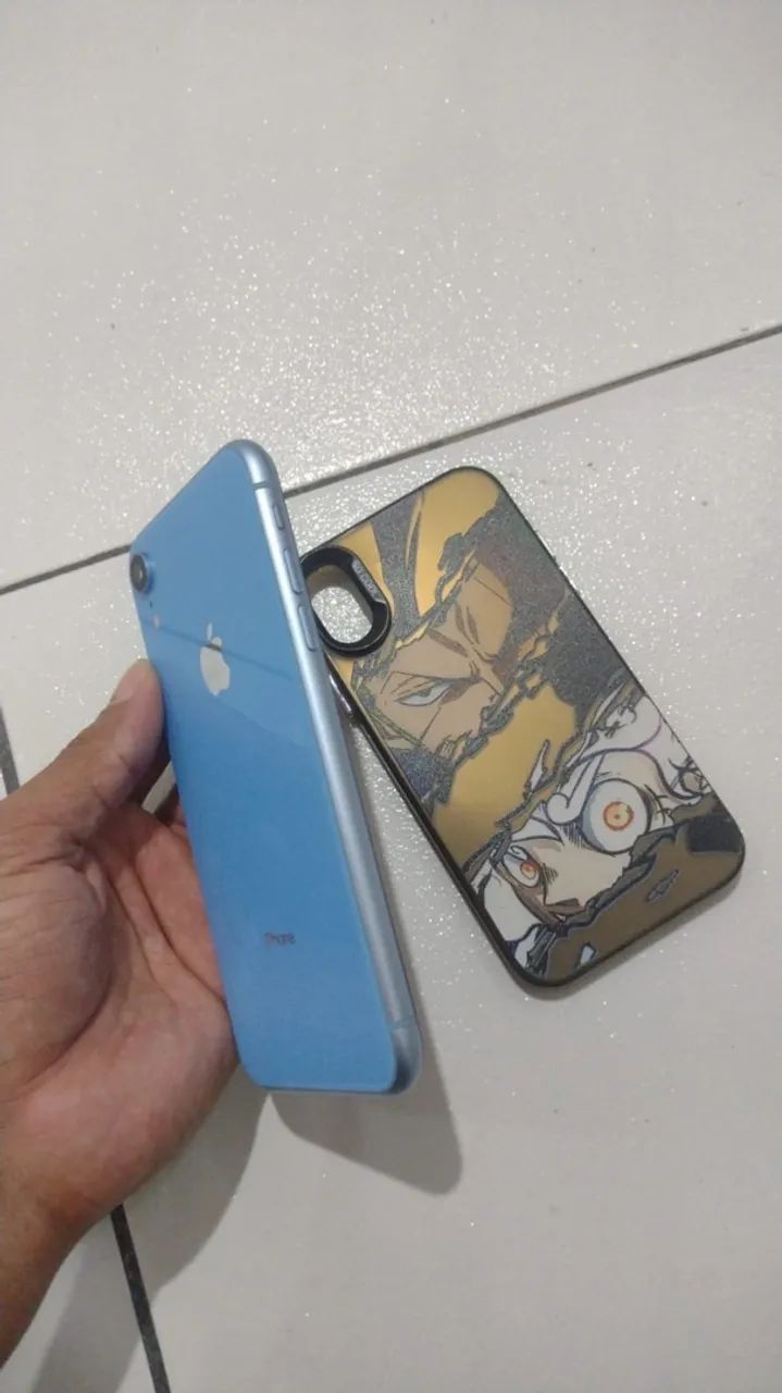 IPHONE XR AZUL - Ótimo para seu dia - dia  - Foto 4