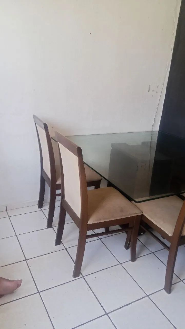 Mesa De Jantar Com 5 Cadeiras  - Foto 2