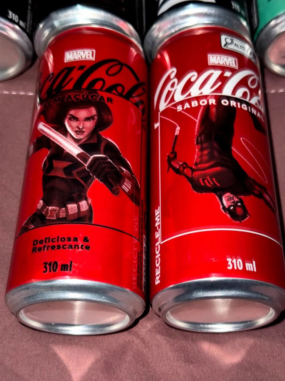 Latinhas Coca Cola Marvel Edição Limitada - Produto de colecionador - Foto 2