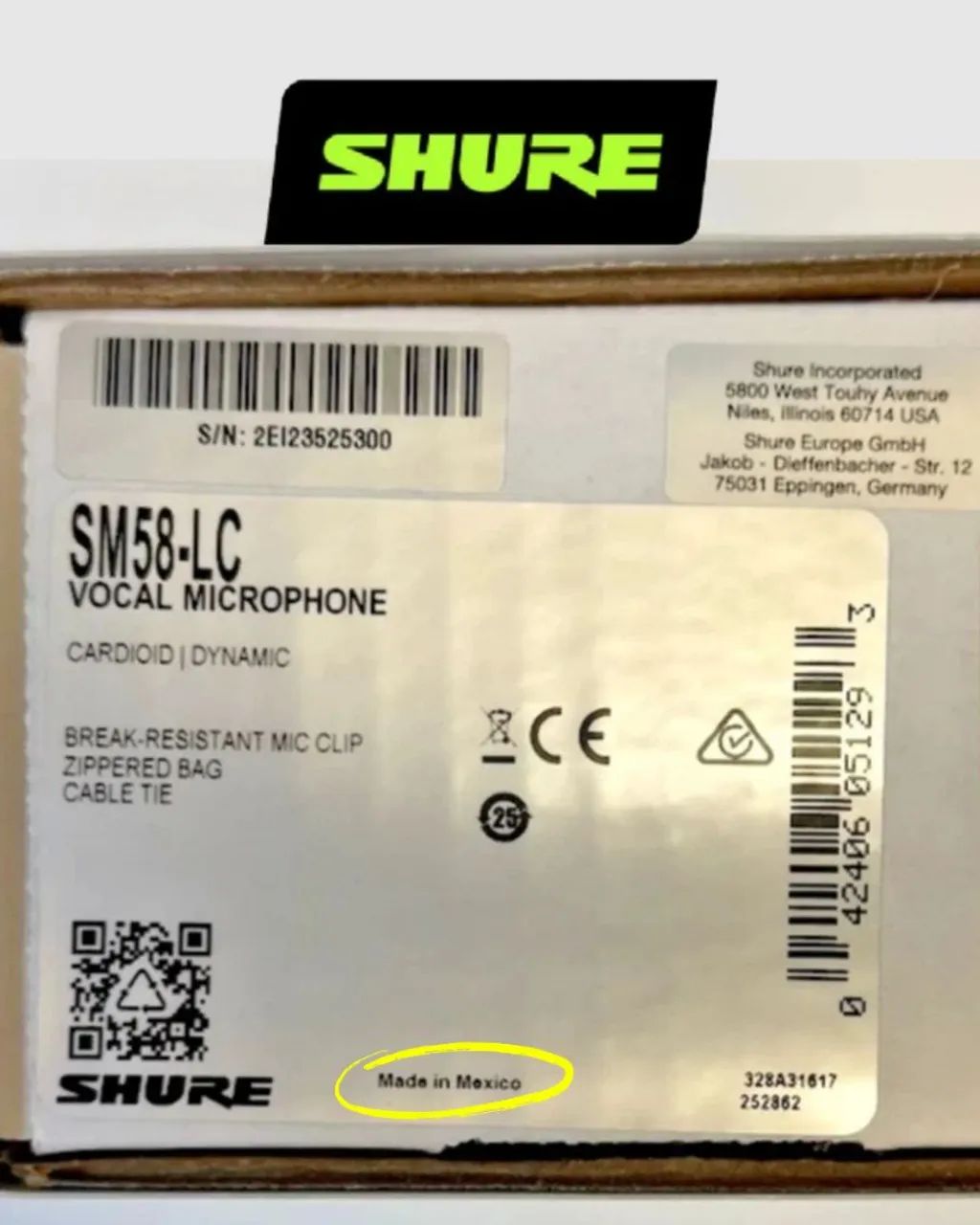 SHURE SM58 ORIGINAL - Foto 3