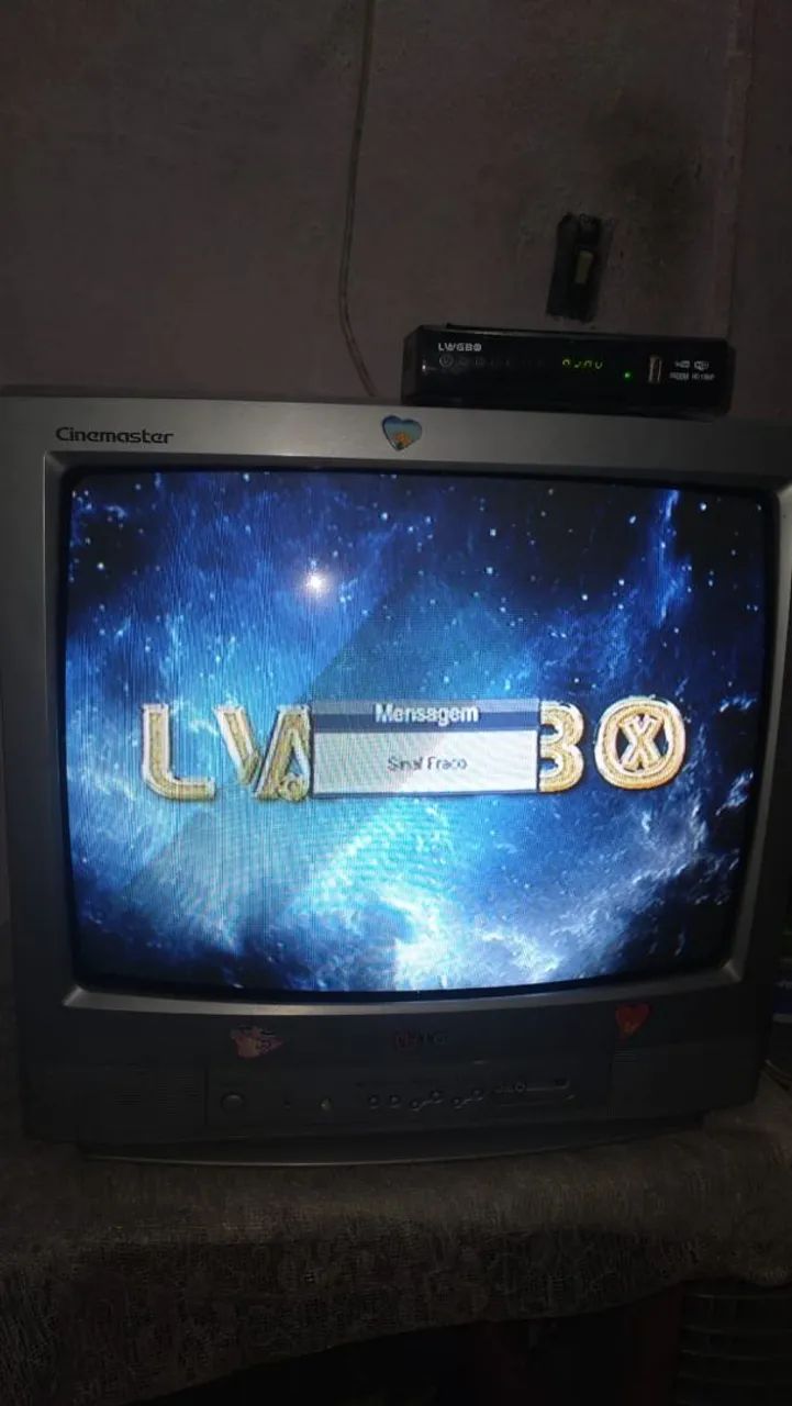 Tv de tubo LG 20 polegadas com conversor digital  - Foto 3