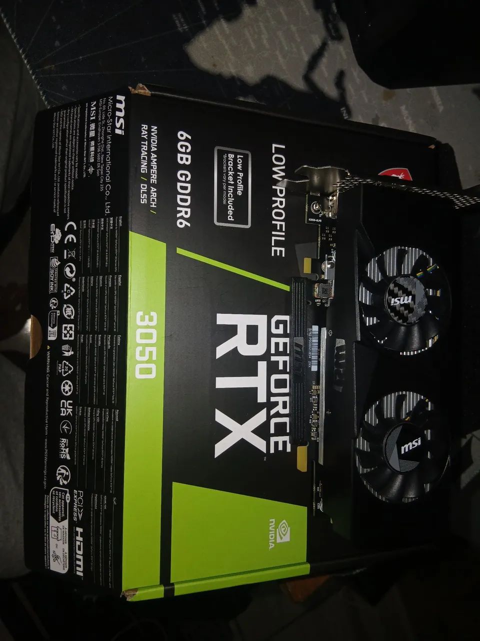 RTX 3050 6GB VENDA OU TROCA