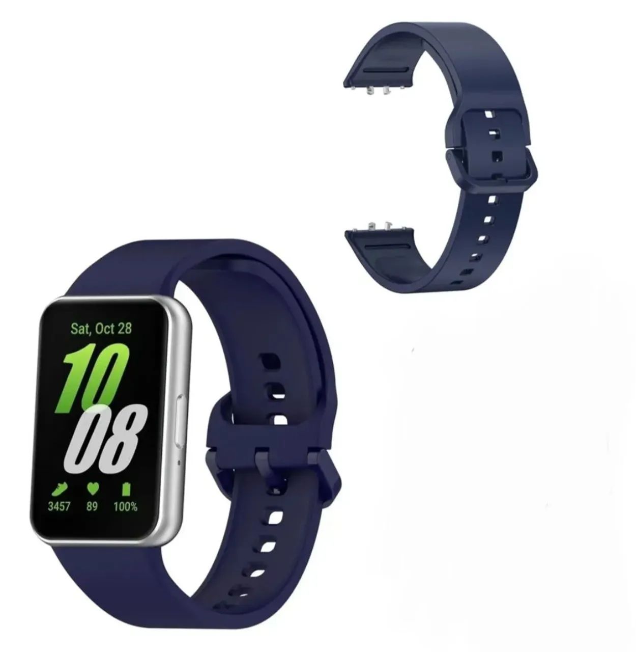 Pulseira Silicone Para Samsung Galaxy Fit 3  - Foto 2