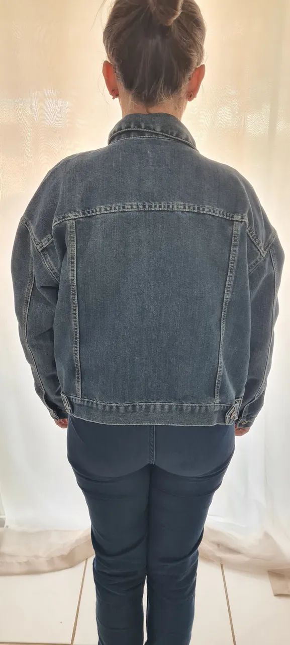 Vendo jaqueta jeans - Foto 4