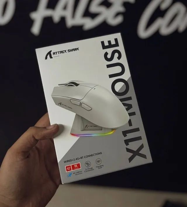 MOUSE ATTACK SHARK X11 ENTREGA GRÁTIS - Foto 4