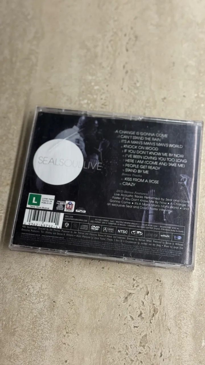 DVD SEAL SOUL ORIGINAL!!!! - Foto 3