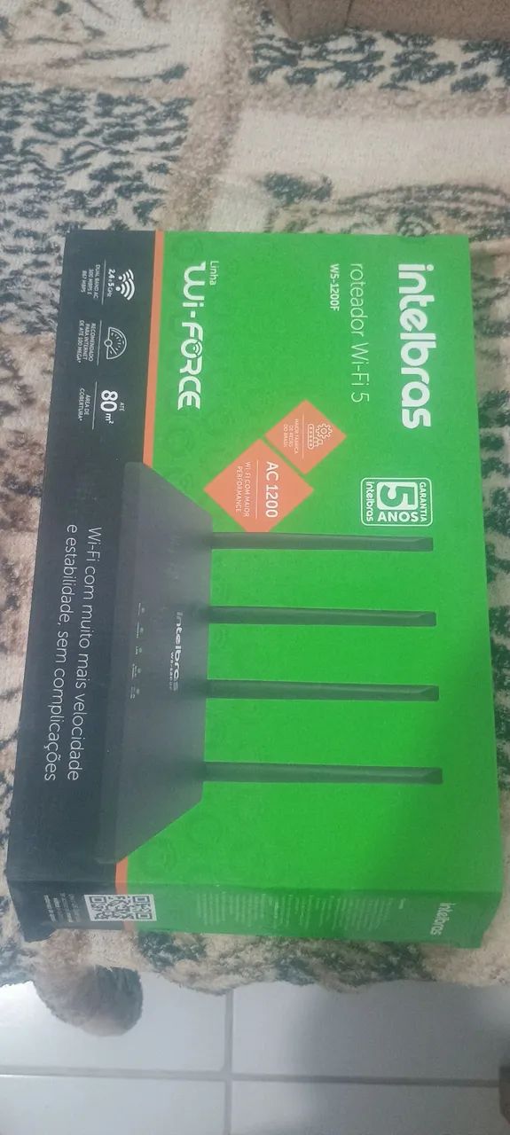 Roteador Intelbras w5-1200f