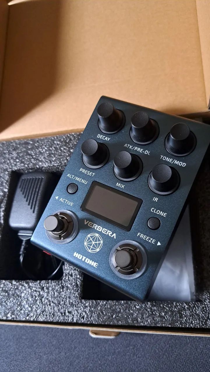 Pedal Hotone Verbera Dual Reverb Convolution Impulse Response IR - Foto 2