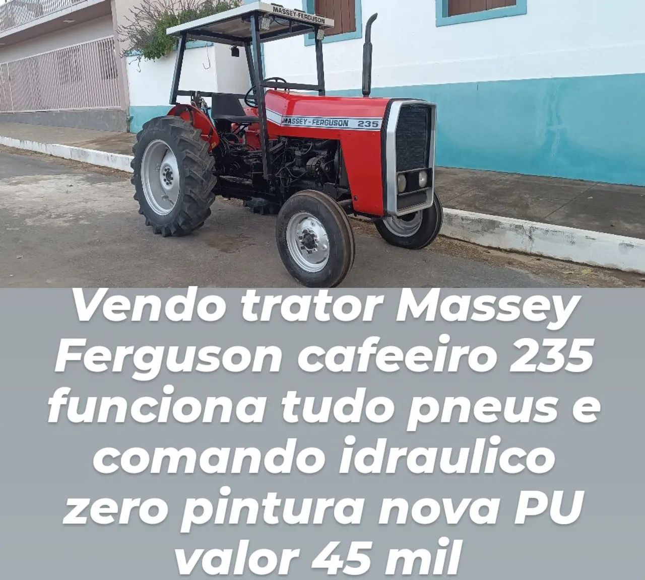 Trator 235 cafeeiro 