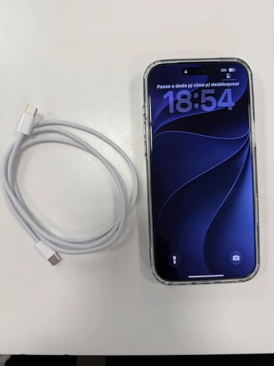 Iphone 18 Pro Max 512 GB Preto Novo com Capinha e Película - Sem caixa - Foto 4