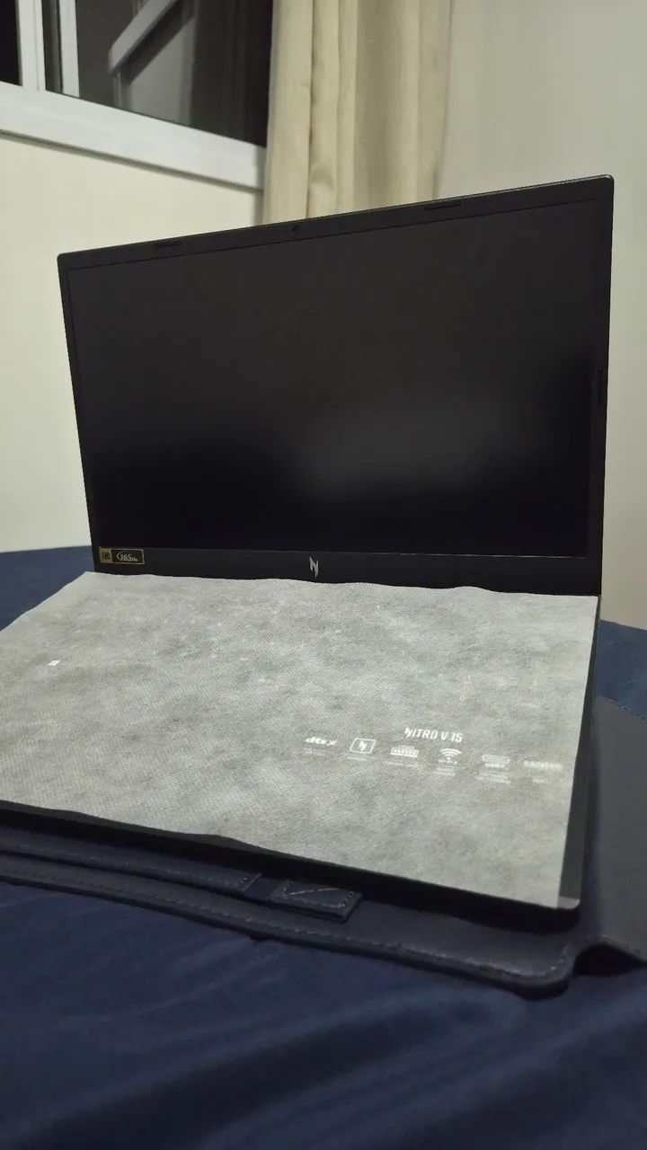 NOTEBOOK GAMER NITRO V15 RTX 4050 NOVO GARANTIA ACER - Foto 2