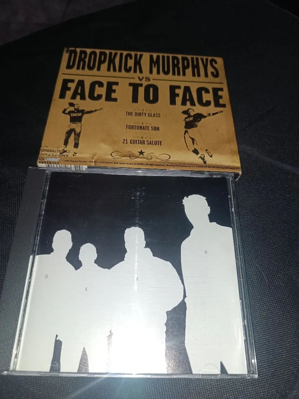 Cd Split Dropkick Murphys Face Tô Face Hardcore Punk - Foto 3