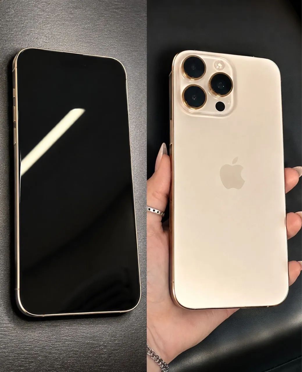 Vendo iPhone 16 pro Max gold 256gb