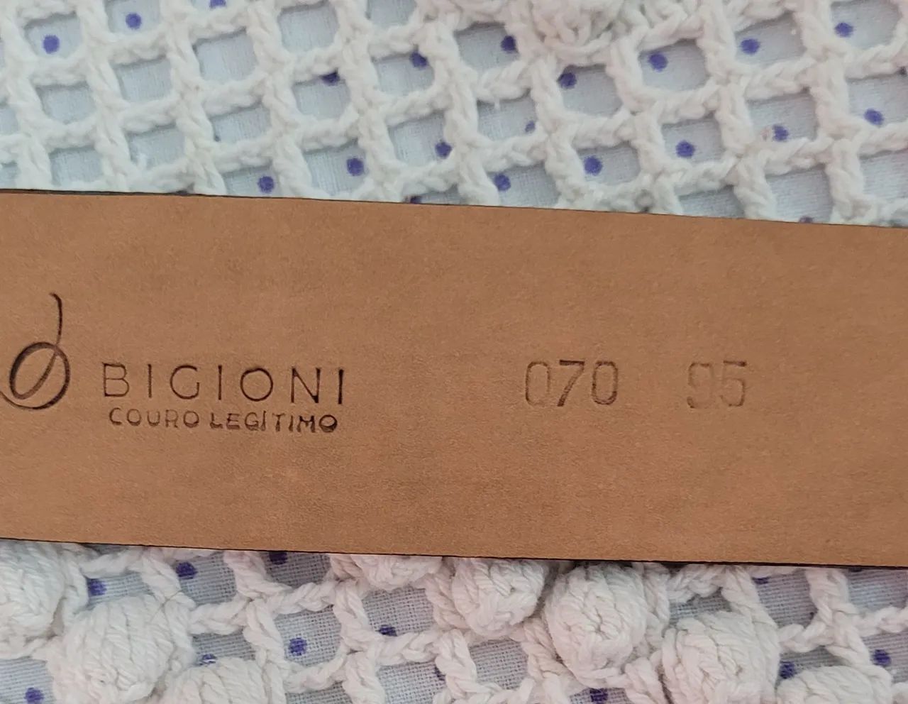 Cinto de couro legítimo  - Foto 4