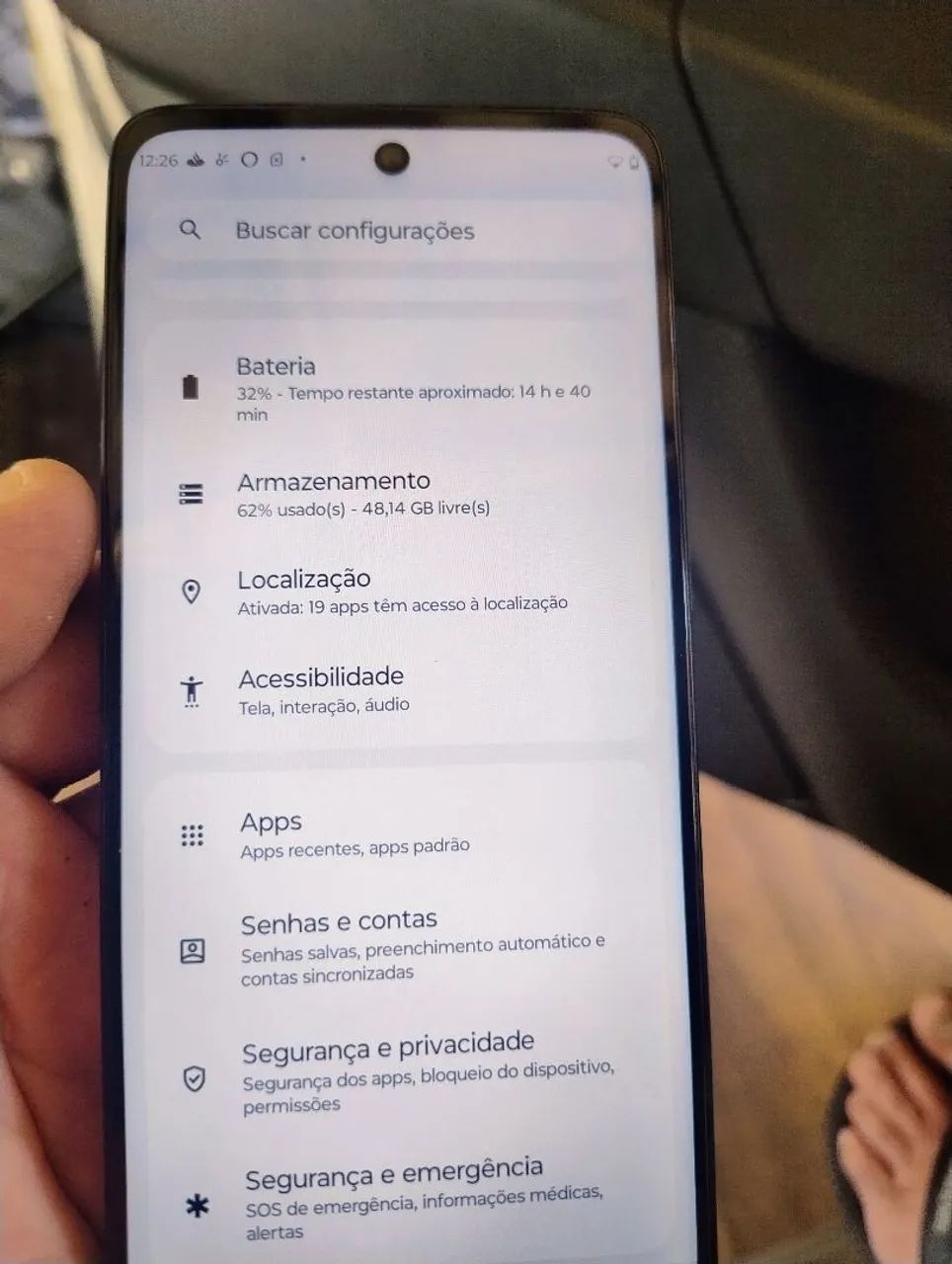 Celular moto g62 5G 