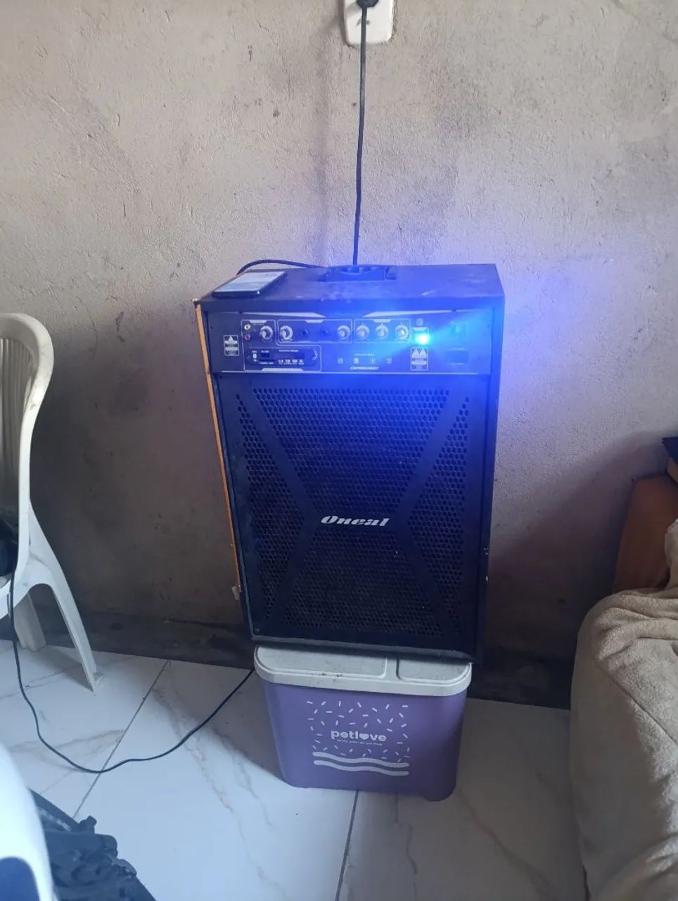 Caixa amplificada