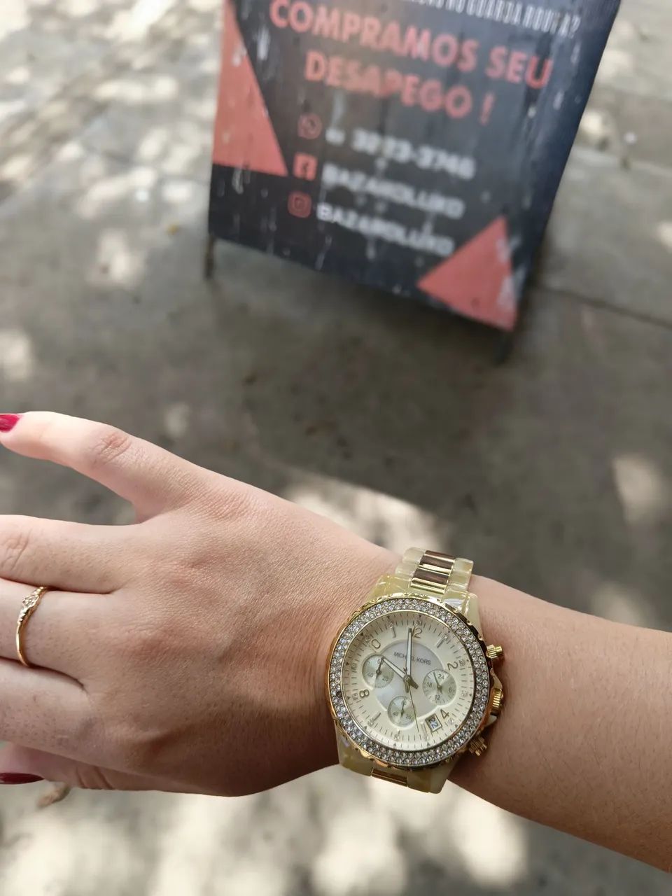 Relógio michael kors