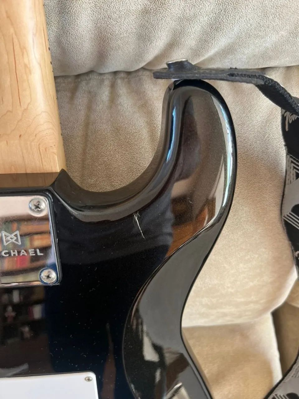 Guitarra Stratocaster Michael GM222N MBK - Foto 3