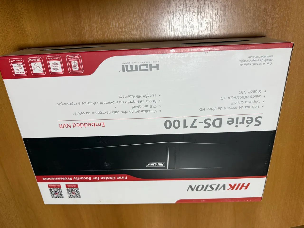 NVR 8!canais Hikvision novo na caixa  - Foto 4