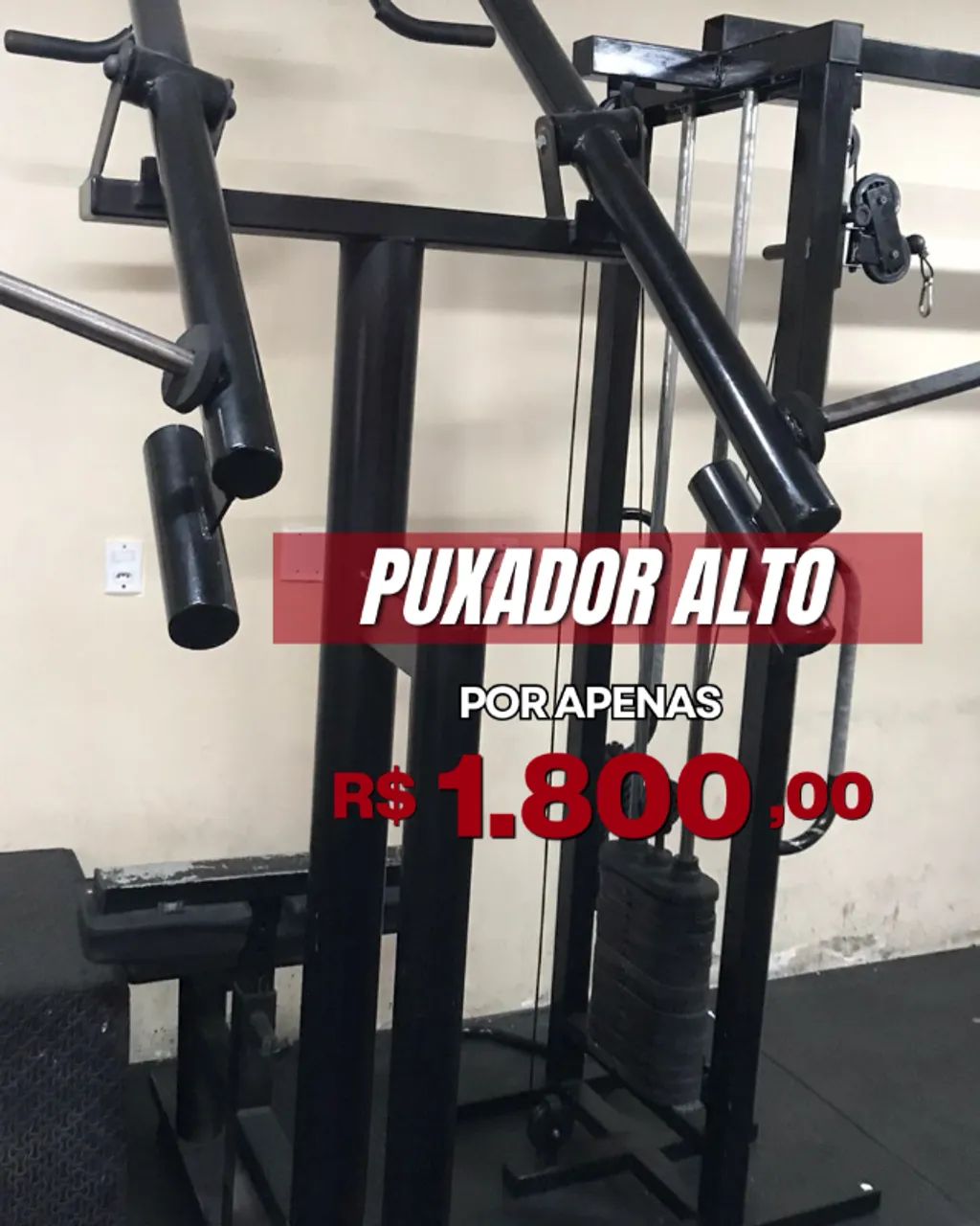 PUXADOR ALTO PROFISSIONAL