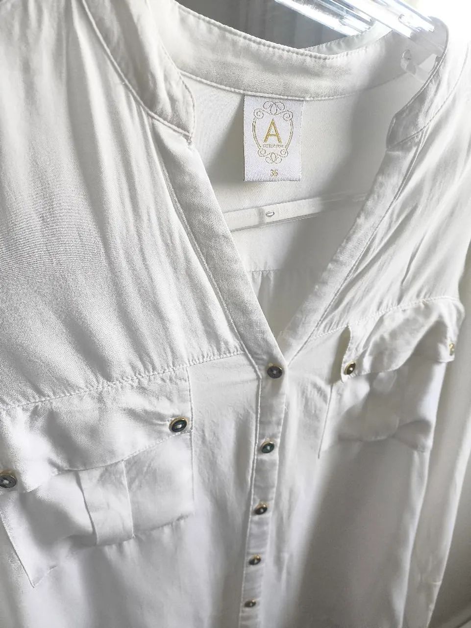 Camisa bege - Foto 2