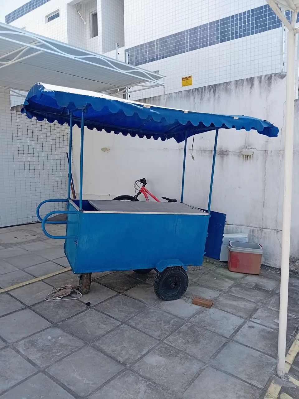 Carroça de pra vender lanches salgados.  - Foto 3