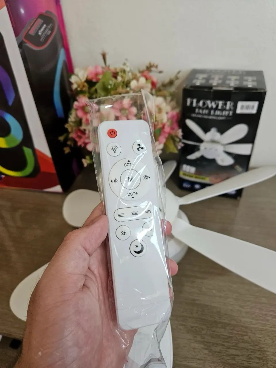 Ventilador de teto com lâmpada led 65W - Foto 4