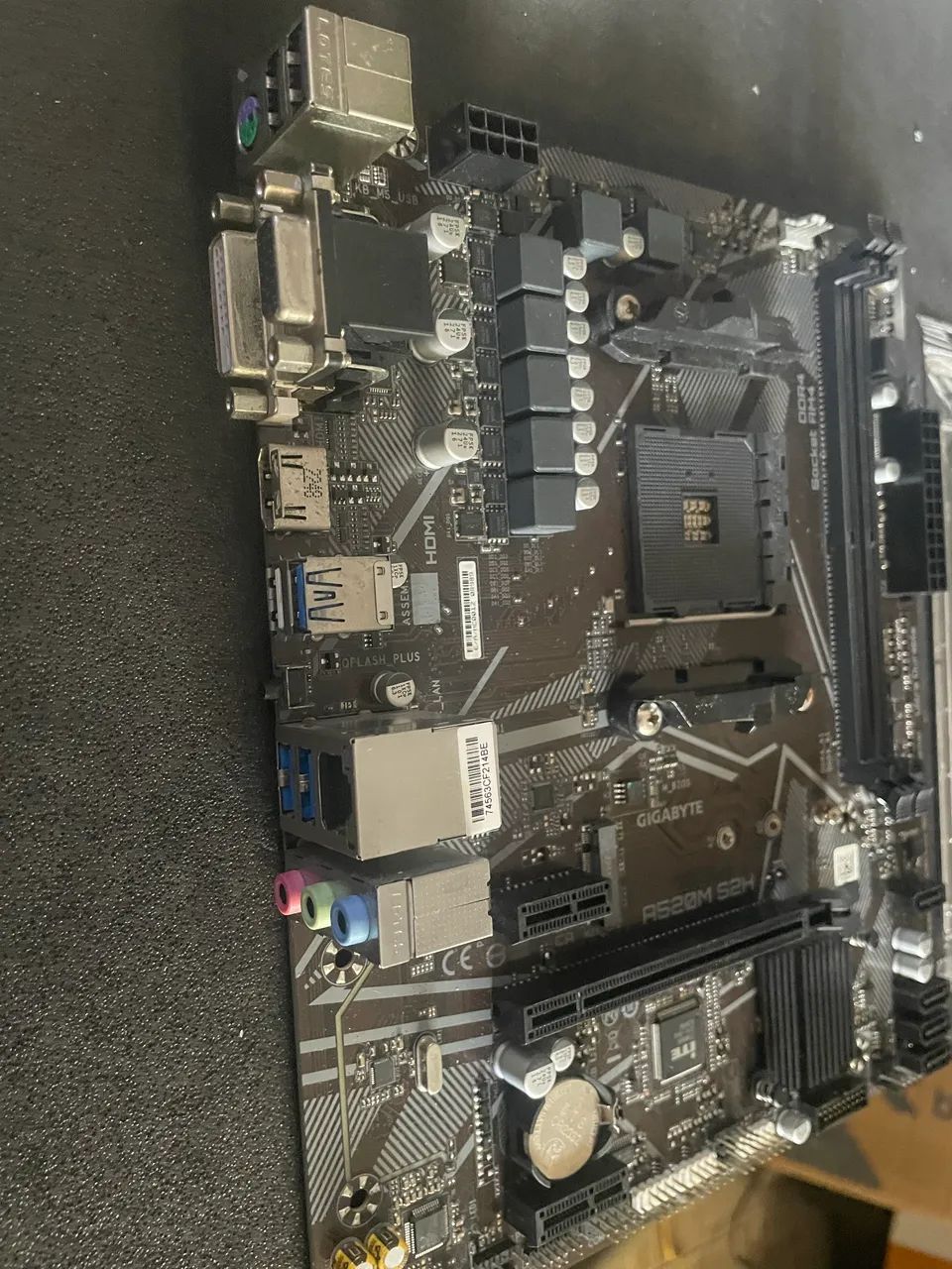 Placa Mãe Soque AM4 A520M S2H - Foto 2