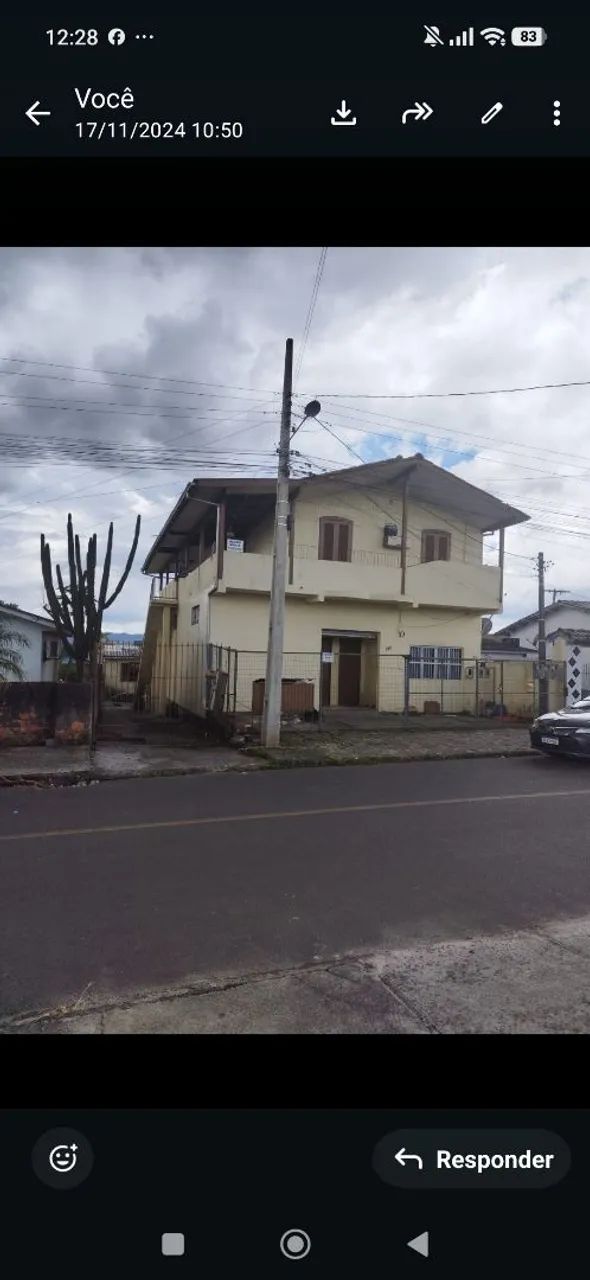 Casa com dois quartos na Santa Luzia, Criciúma SC