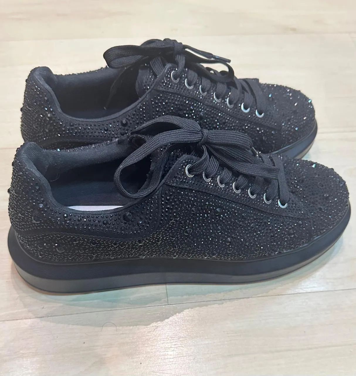 tênis steve madden icebox rhinestone   - Foto 4