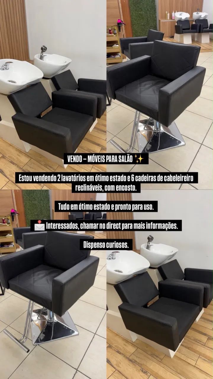 Móveis salão 