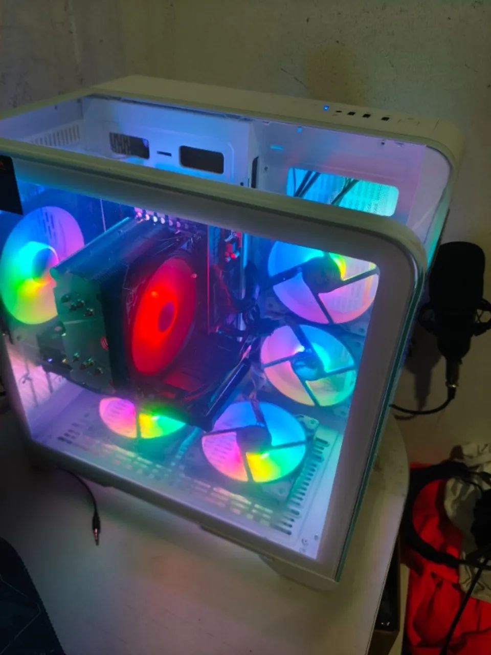 computador novo para jogos rx 580 2x8 ddr4