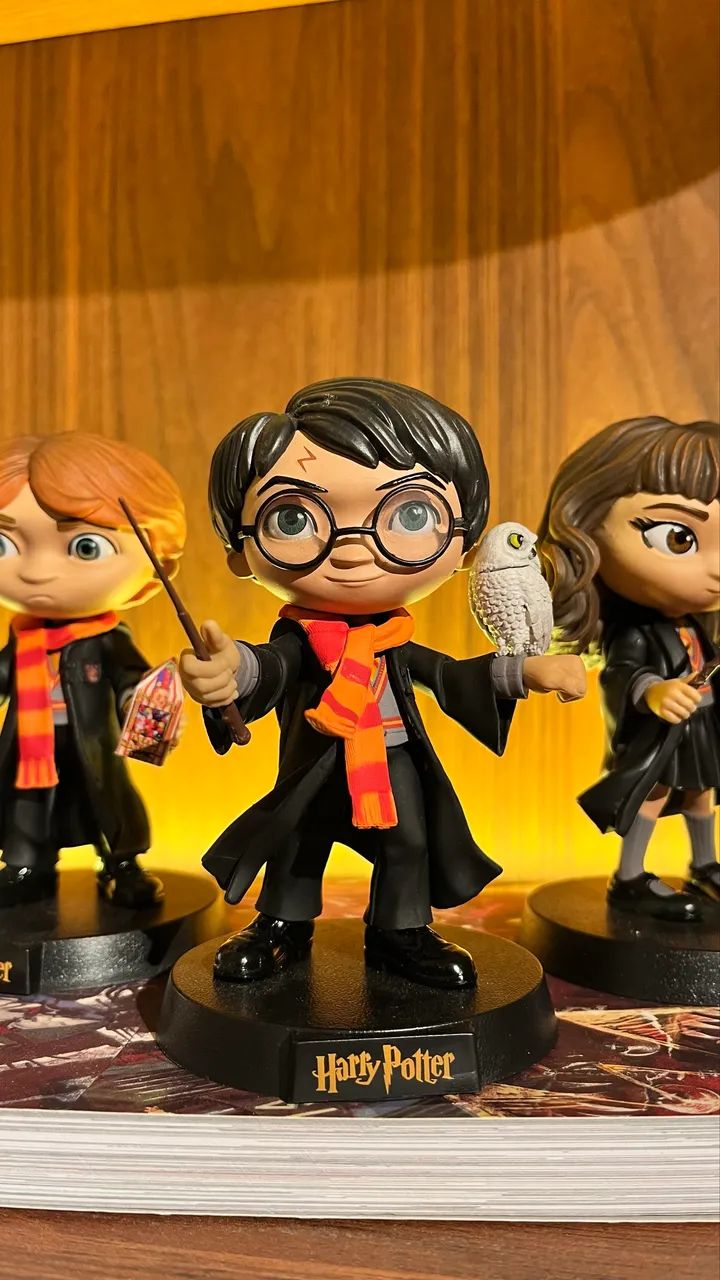 Trio Harry Potter - MiniCo - Iron Studios  - Foto 4