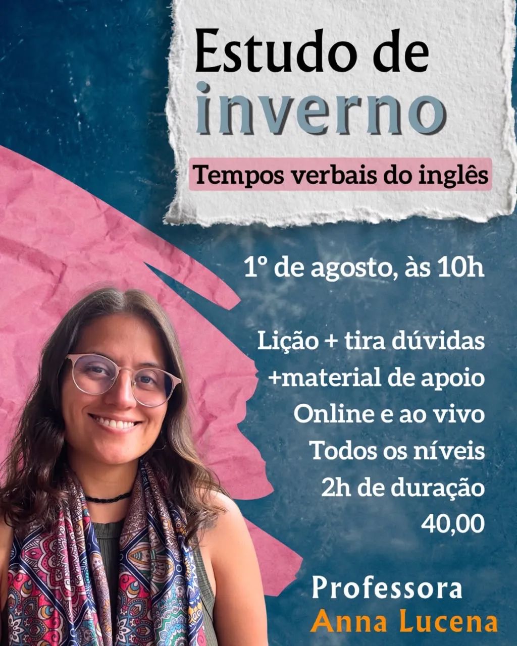 Aulão de inglês 