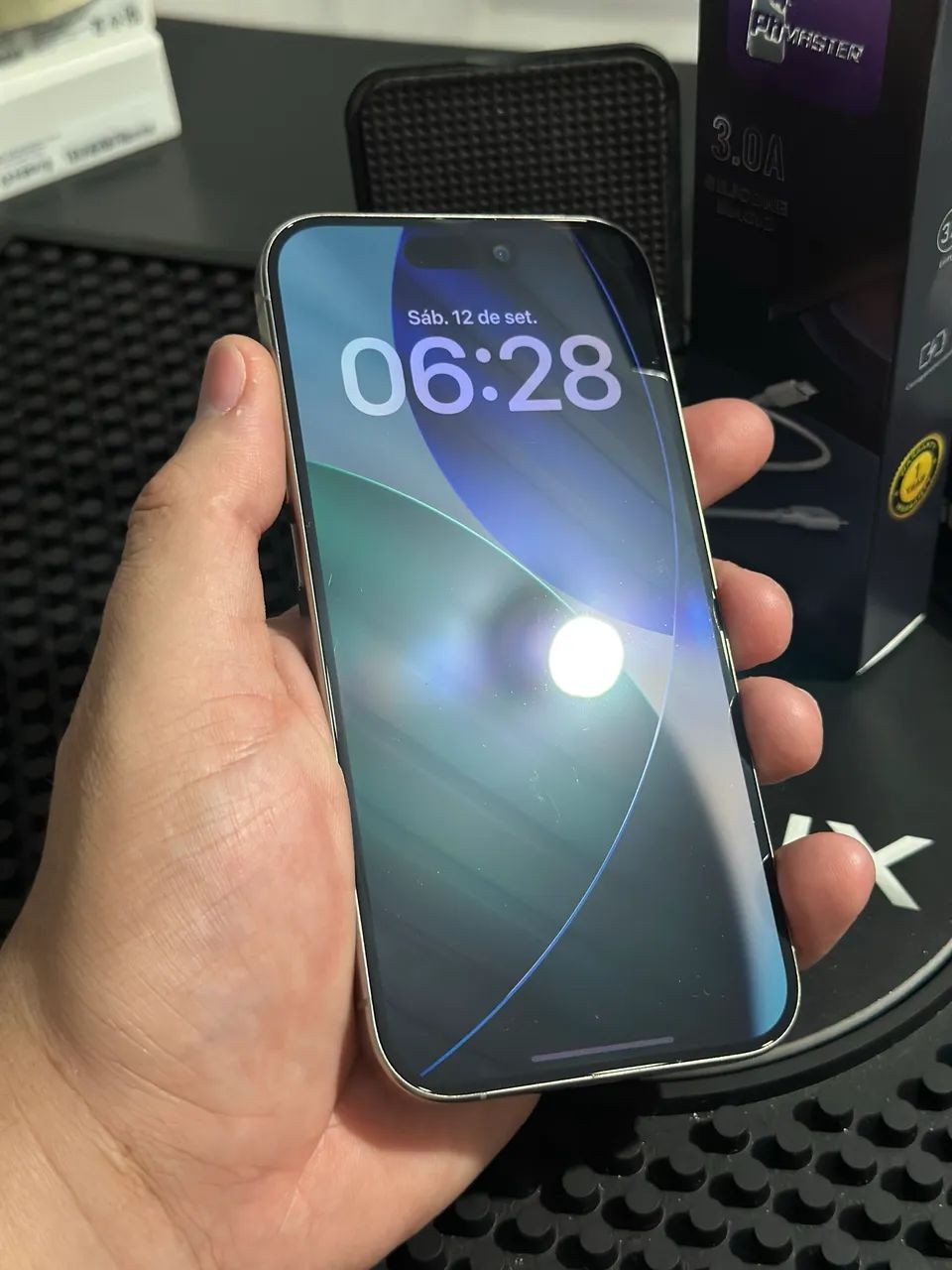 iphone 15 PRO 512gb - 1 ANO DE GARANTIA - OPORTUNIDADE  - Foto 3