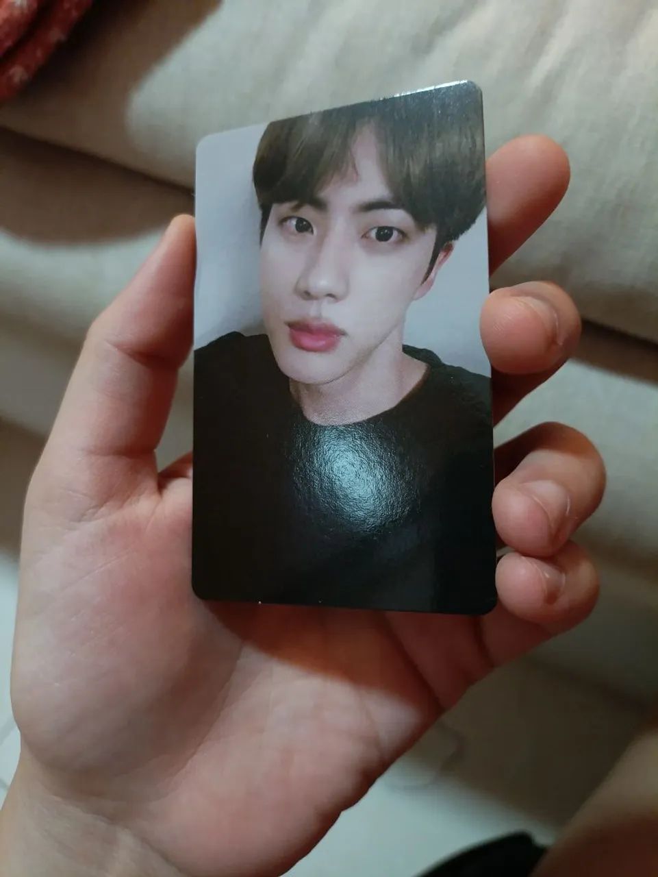 Fotocard Raro - Jin BTS - Hobbies e coleções - Plano Diretor Sul