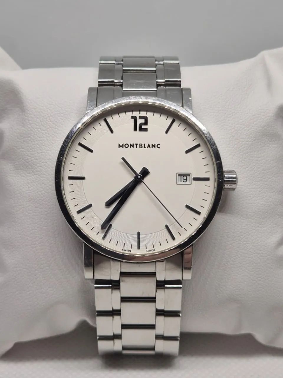 Relógio Montblanc Meisterstück Time Walker, case 39mm, produto autêntico