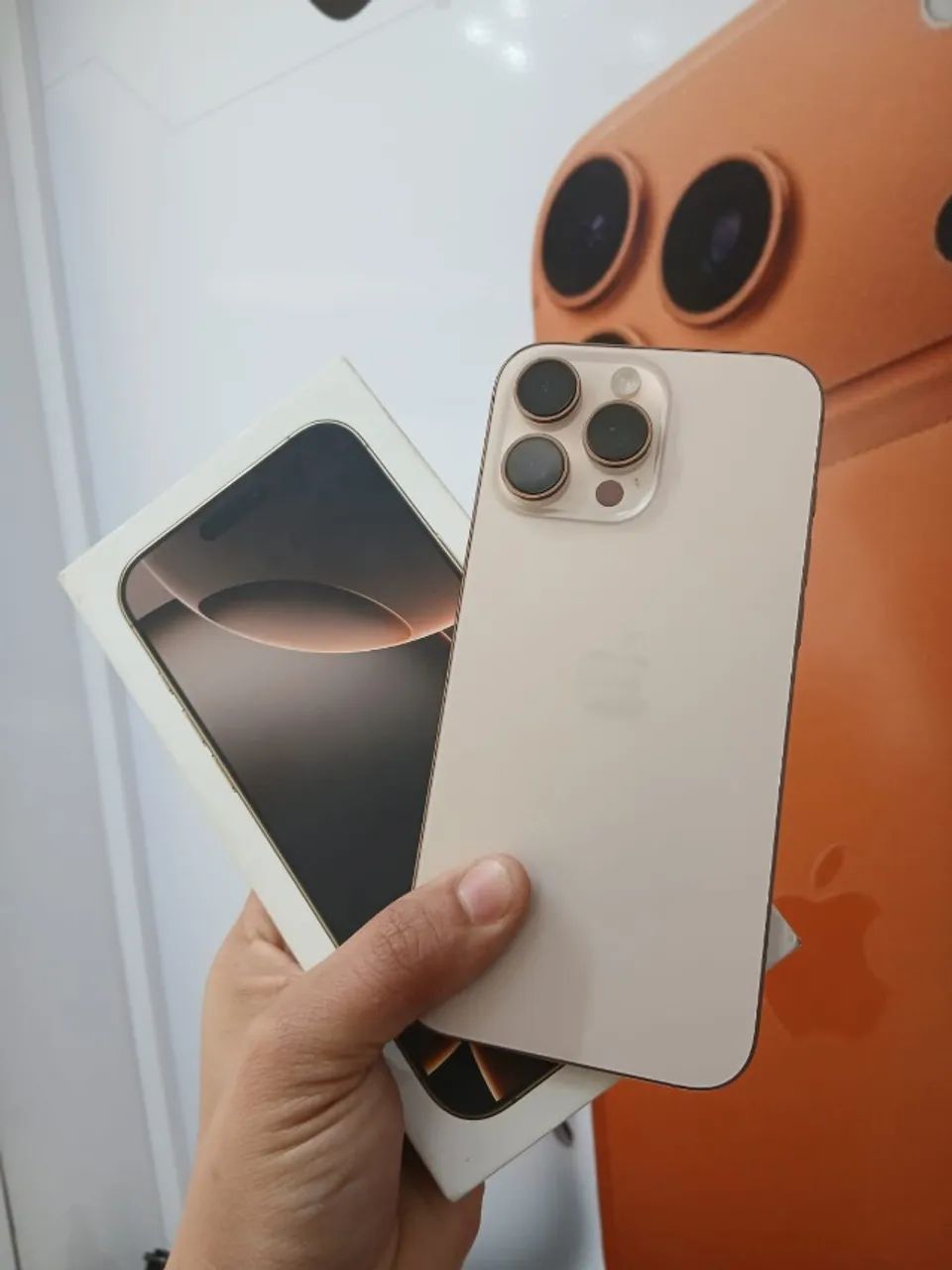 IPHONE 16 PRO MAX 256GB - DESERT 91% de Bateria!!!