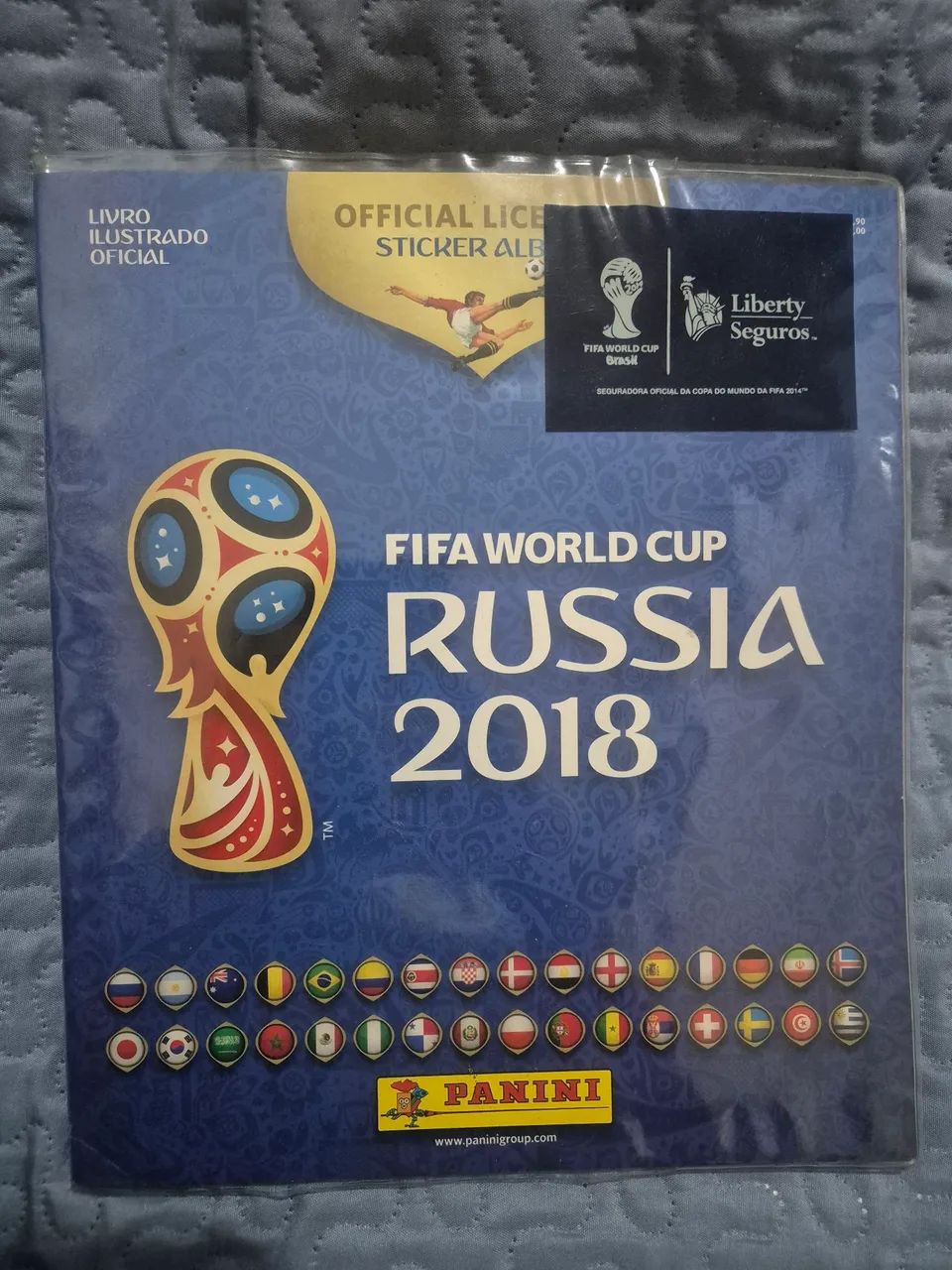 * Álbum da Copa do Mundo da Rússia 2018 completo *