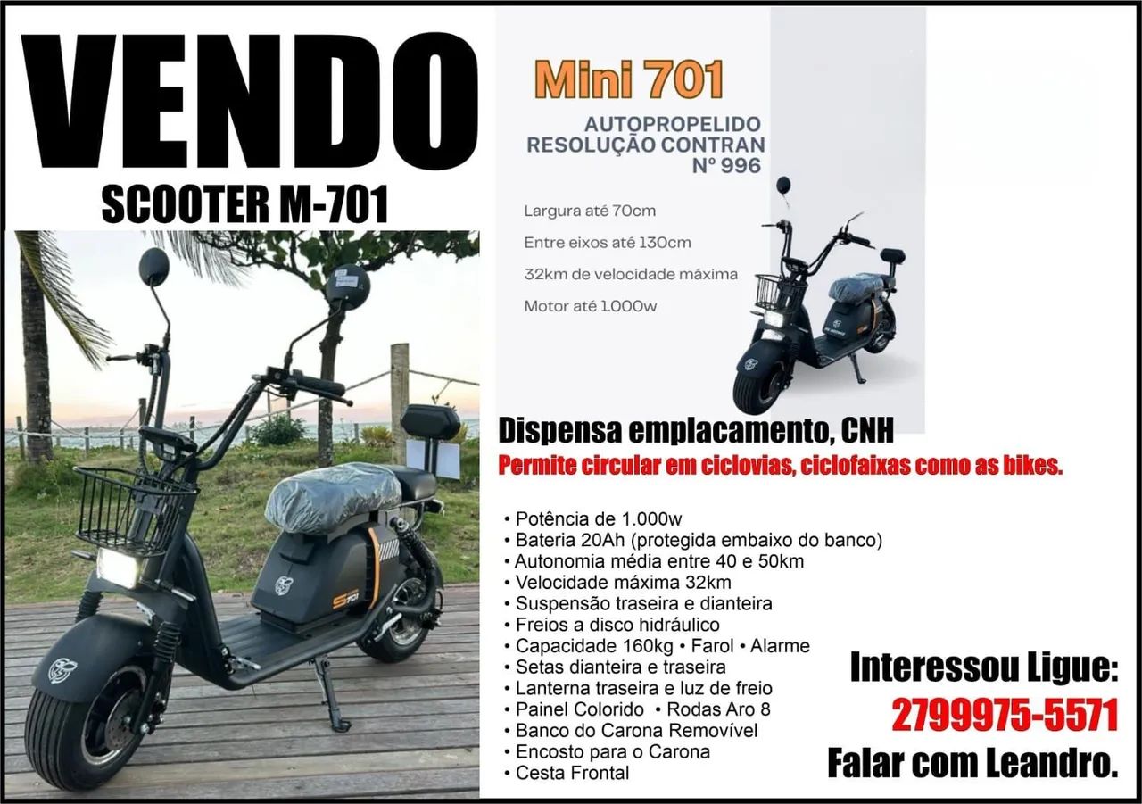 SCOOTER ELETRICA - Foto 4