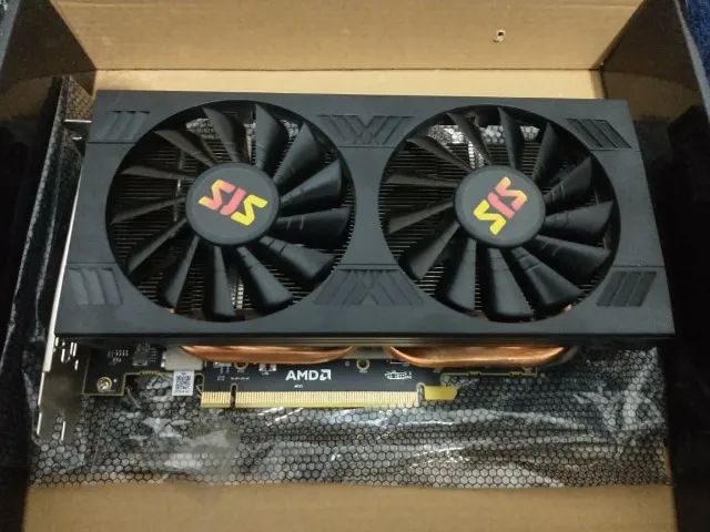 Placa de vídeo Rx580 8gb