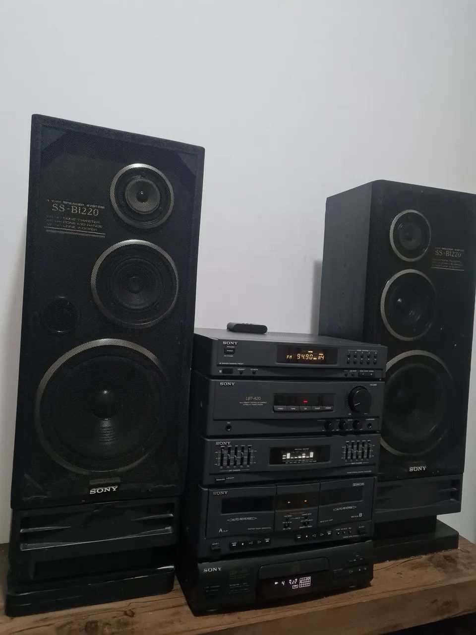 Som Sony lbt A20+Bluetooth+USB Externo(Clássico dos anos 90) - Foto 2