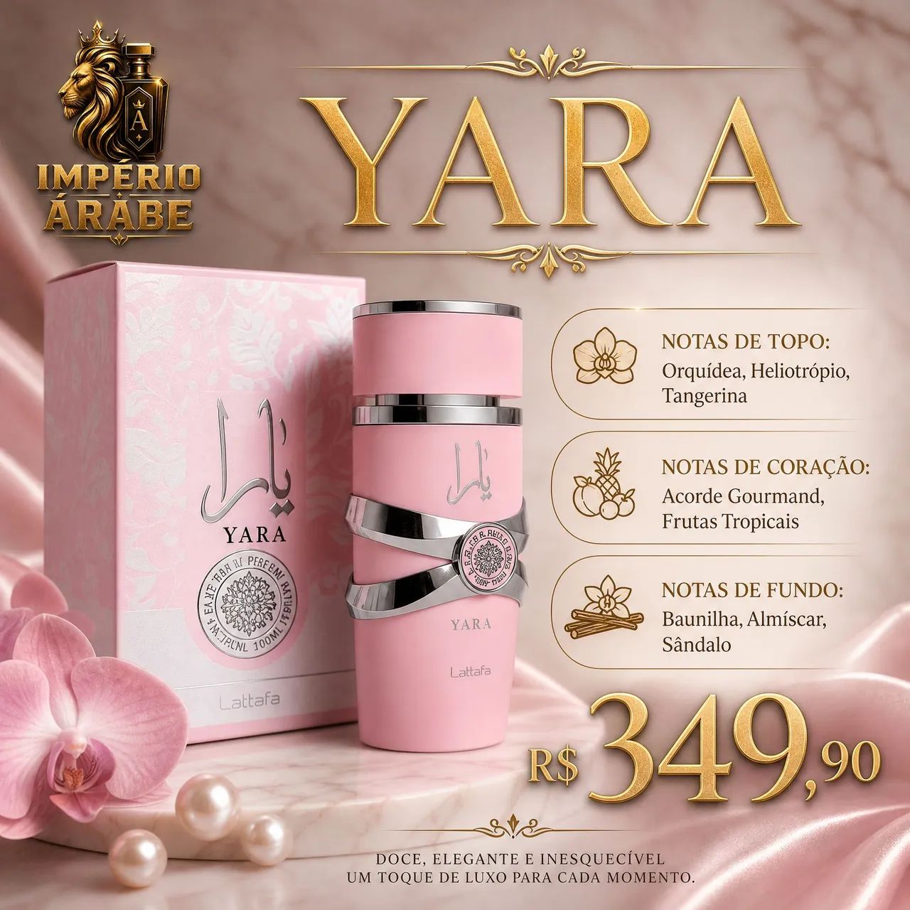 Perfume Árabe Yara Lataffa (original) - Foto 2