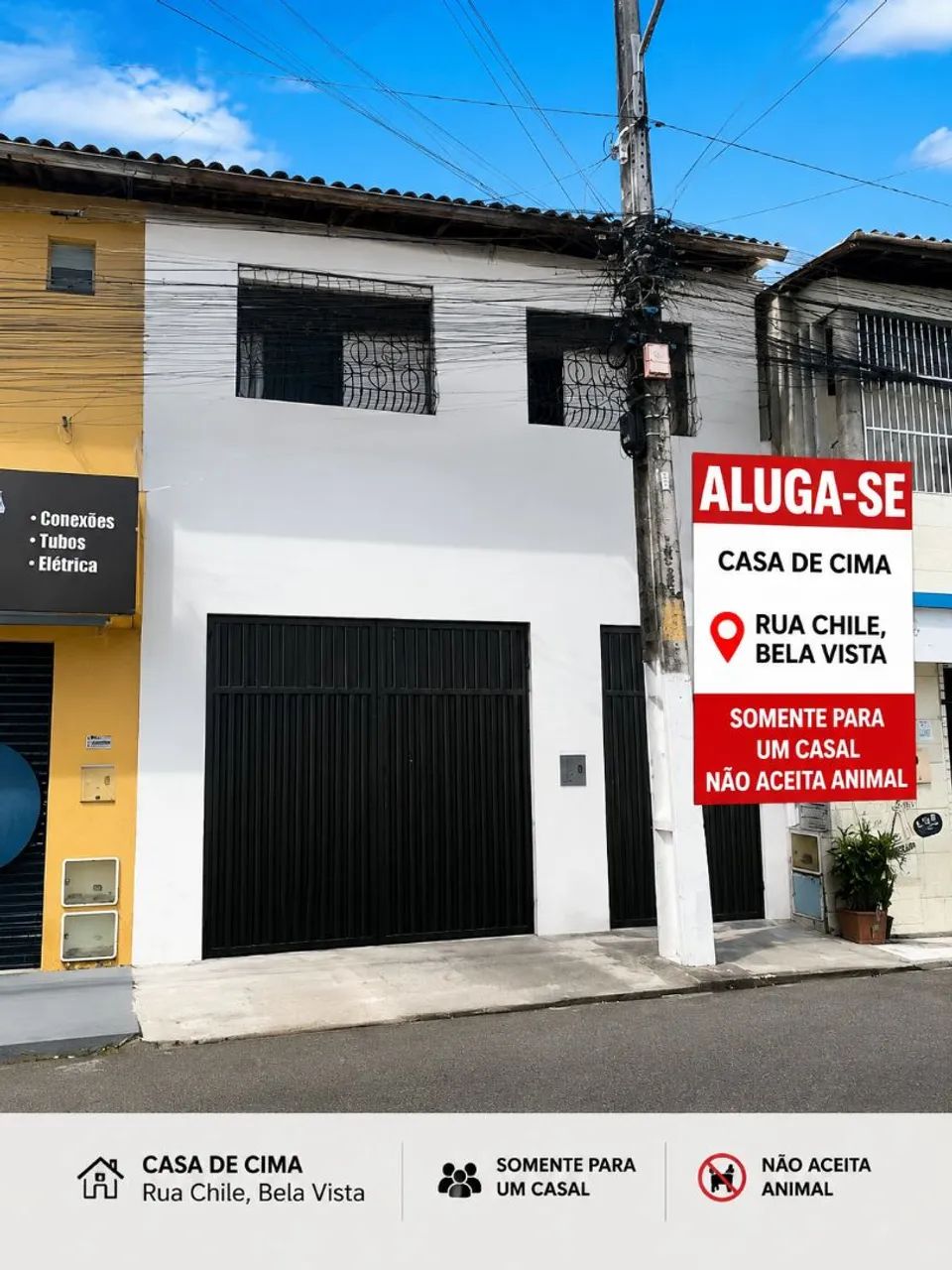 Alugar casa na parte de cima ZAP *